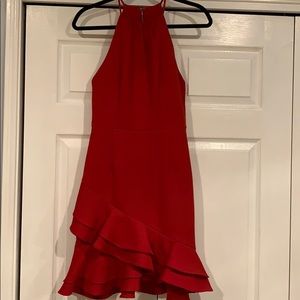 Cooper St Senorita High Neck Ruffle Dress